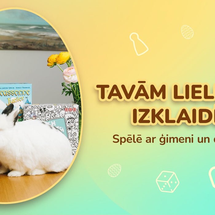 Galda spēles Lieldienu brīvdienām