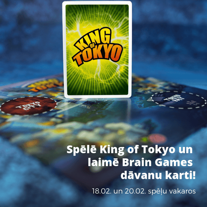 Spēlē King of Tokyo un laimē balvas!