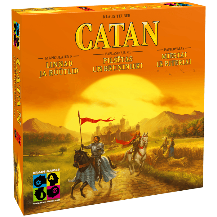 Catan: PIlsētas un bruņinieki paplašinājuma apskats