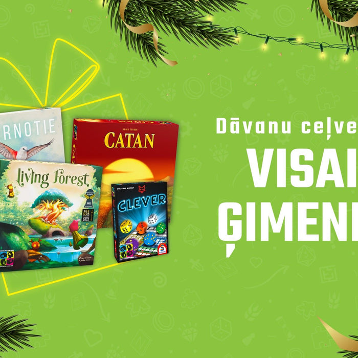 Dāvanu ceļvedis — spēles ģimenei