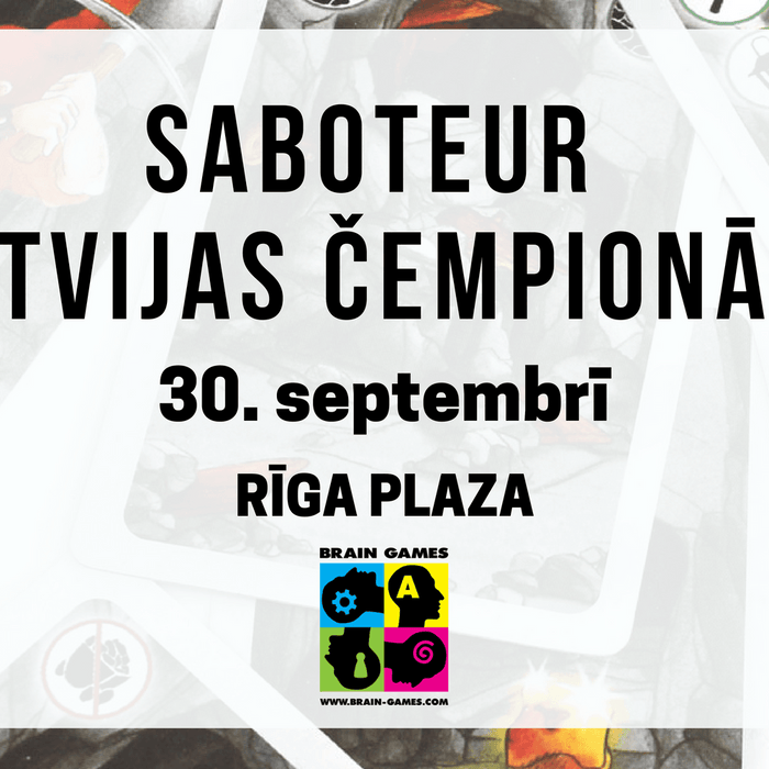 Saboteur Latvijas čempionāts 2018