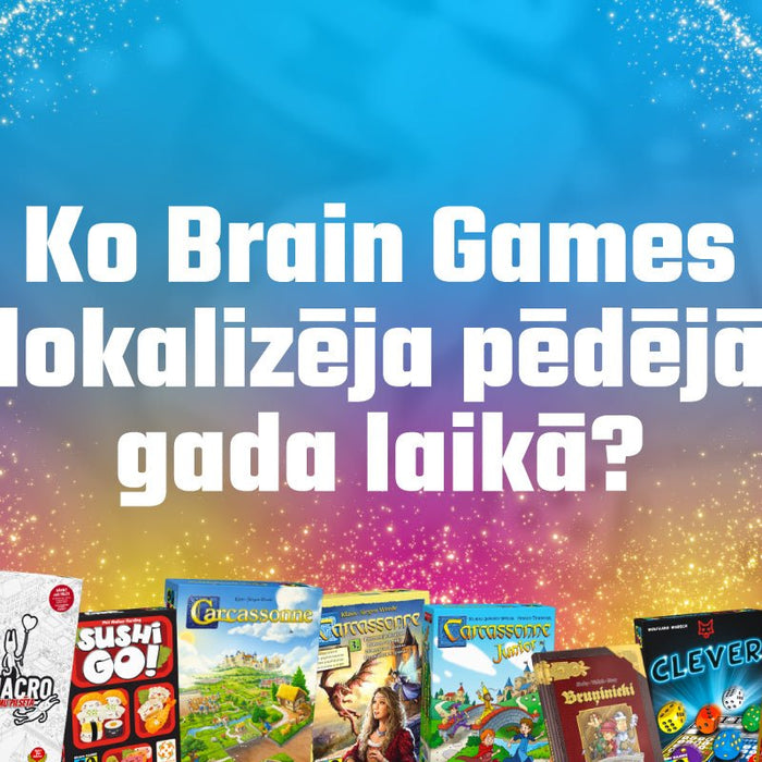 Brain Games turpina lokalizēt godalgotas un pasaulslavenas spēles