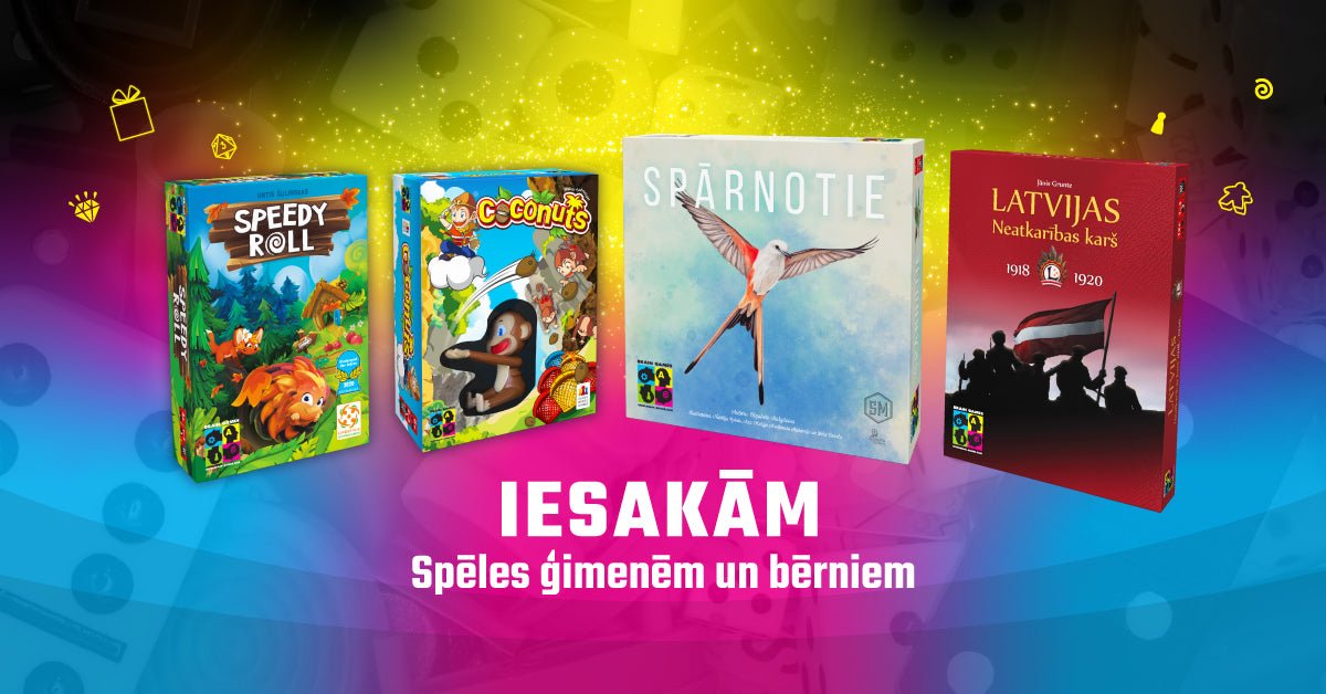 Lieliskas spēles ģimenēm un bērniem
