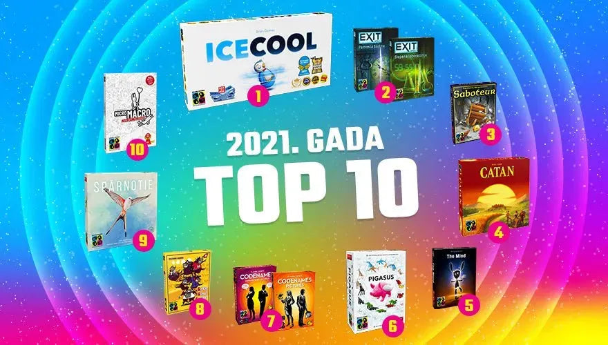 Brain Games aizvadītā gada visvairāk pārdoto spēļu tops-Brain Games LV