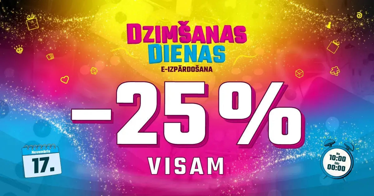 Brain Games dzimšanas dienas e-izpārdošana 2022-Brain Games LV