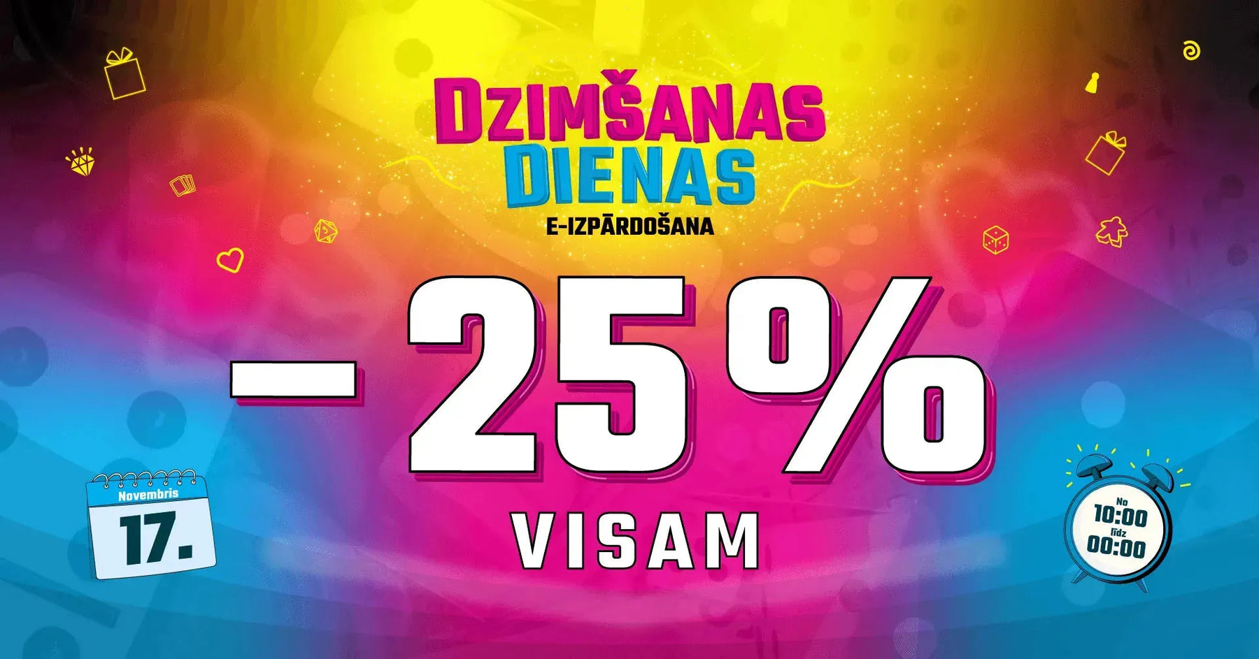 Brain Games dzimšanas dienas e-izpārdošana-Brain Games LV