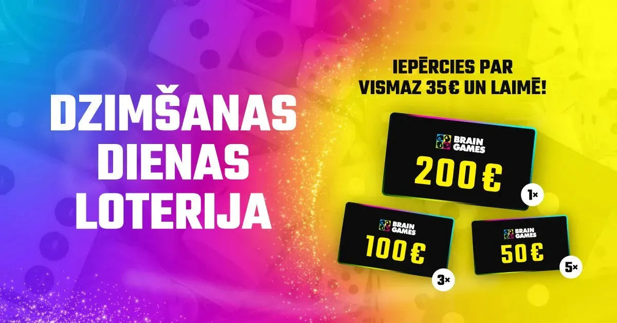 Brain Games dzimšanas dienas loterija-Brain Games LV