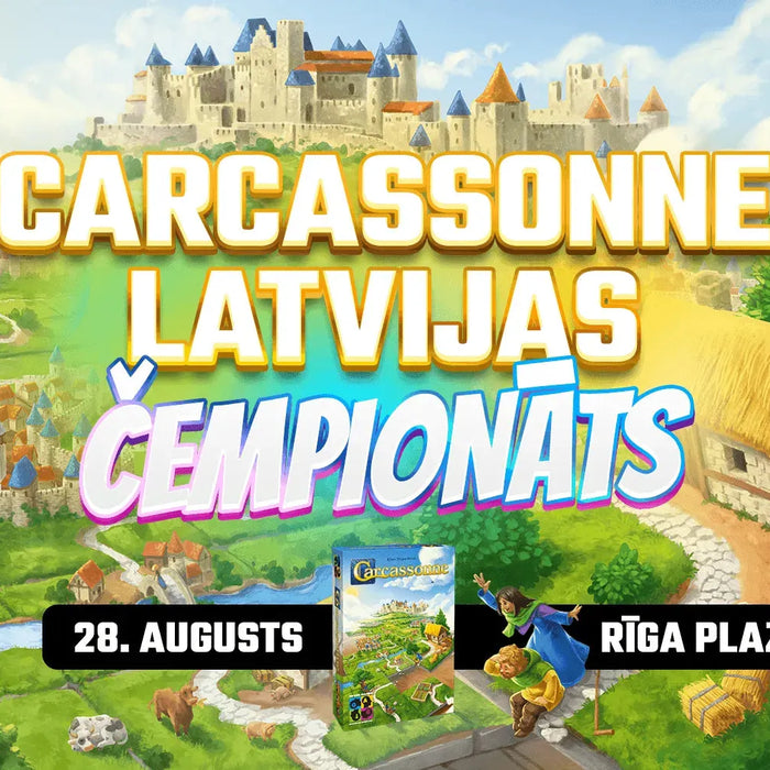 „Carcassonne“ Latvijas čempionāts 2022-Brain Games LV