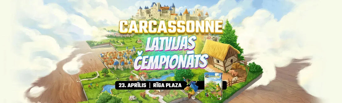 Carcassonne Latvijas čempionāts 2023-Brain Games LV