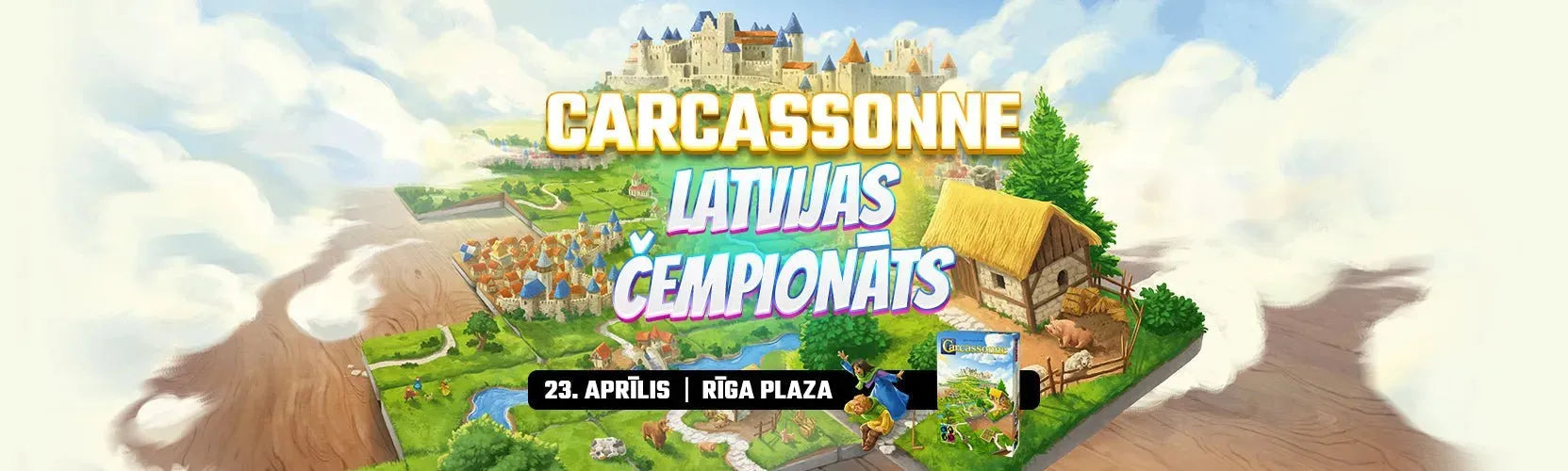 Carcassonne Latvijas čempionāts 2023-Brain Games LV