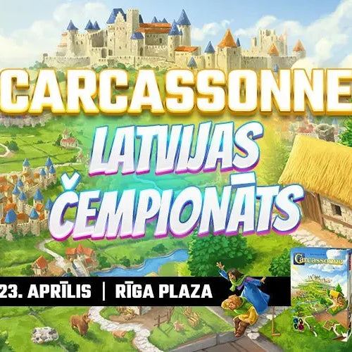 Carcassonne Latvijas čempionāts 2023-Brain Games LV