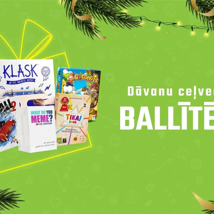 Dāvanu ceļvedis — ballītēm-Brain Games LV