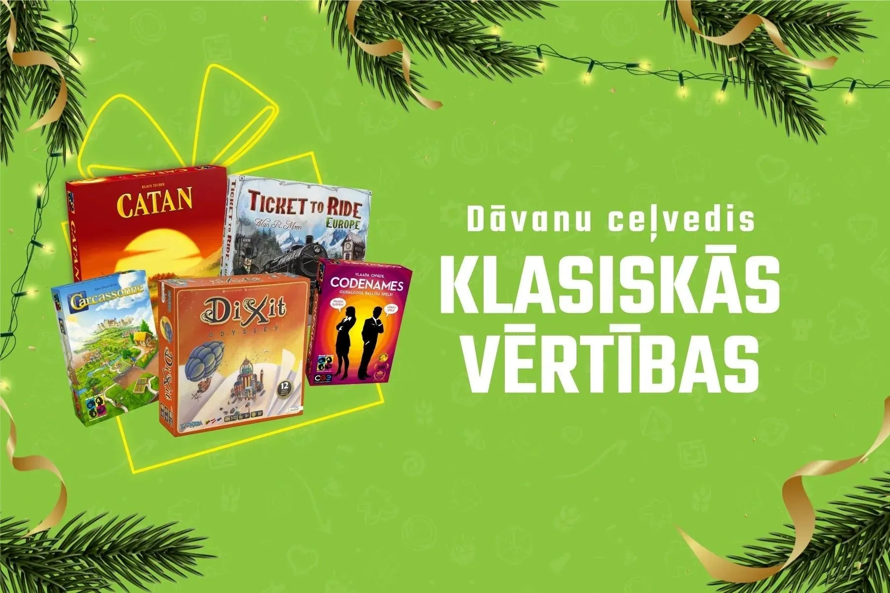Dāvanu ceļvedis — klasiskās vērtības-Brain Games LV