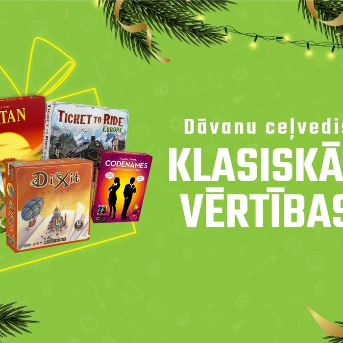 Dāvanu ceļvedis — klasiskās vērtības-Brain Games LV