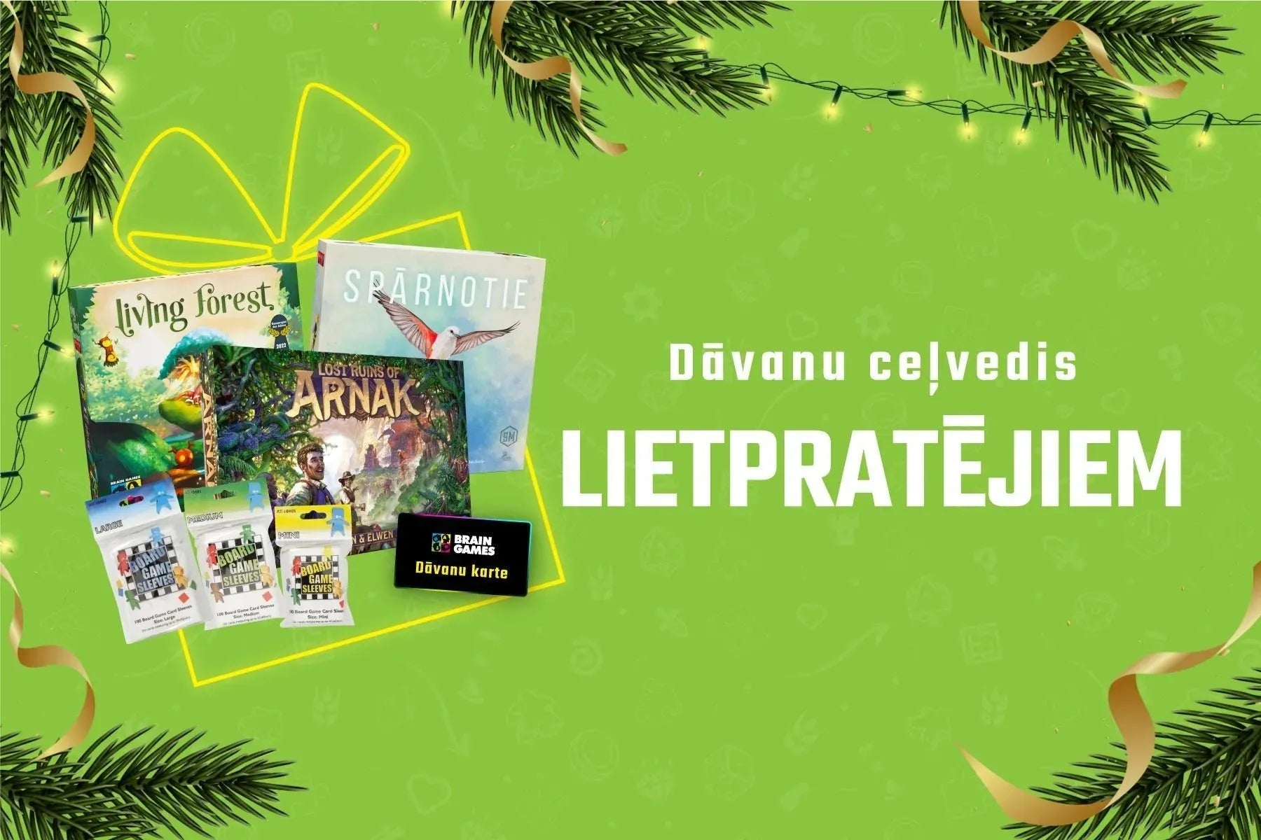 Dāvanu ceļvedis — lietpratējiem-Brain Games LV