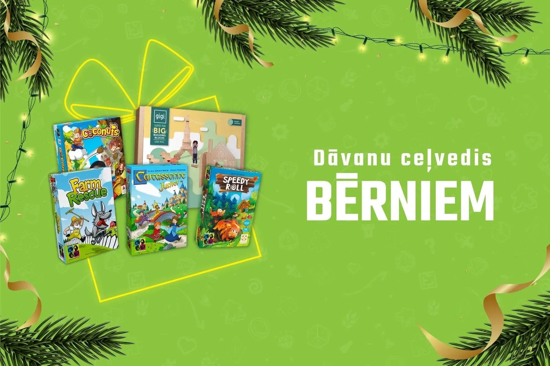 Dāvanu ceļvedis — spēles bērniem-Brain Games LV