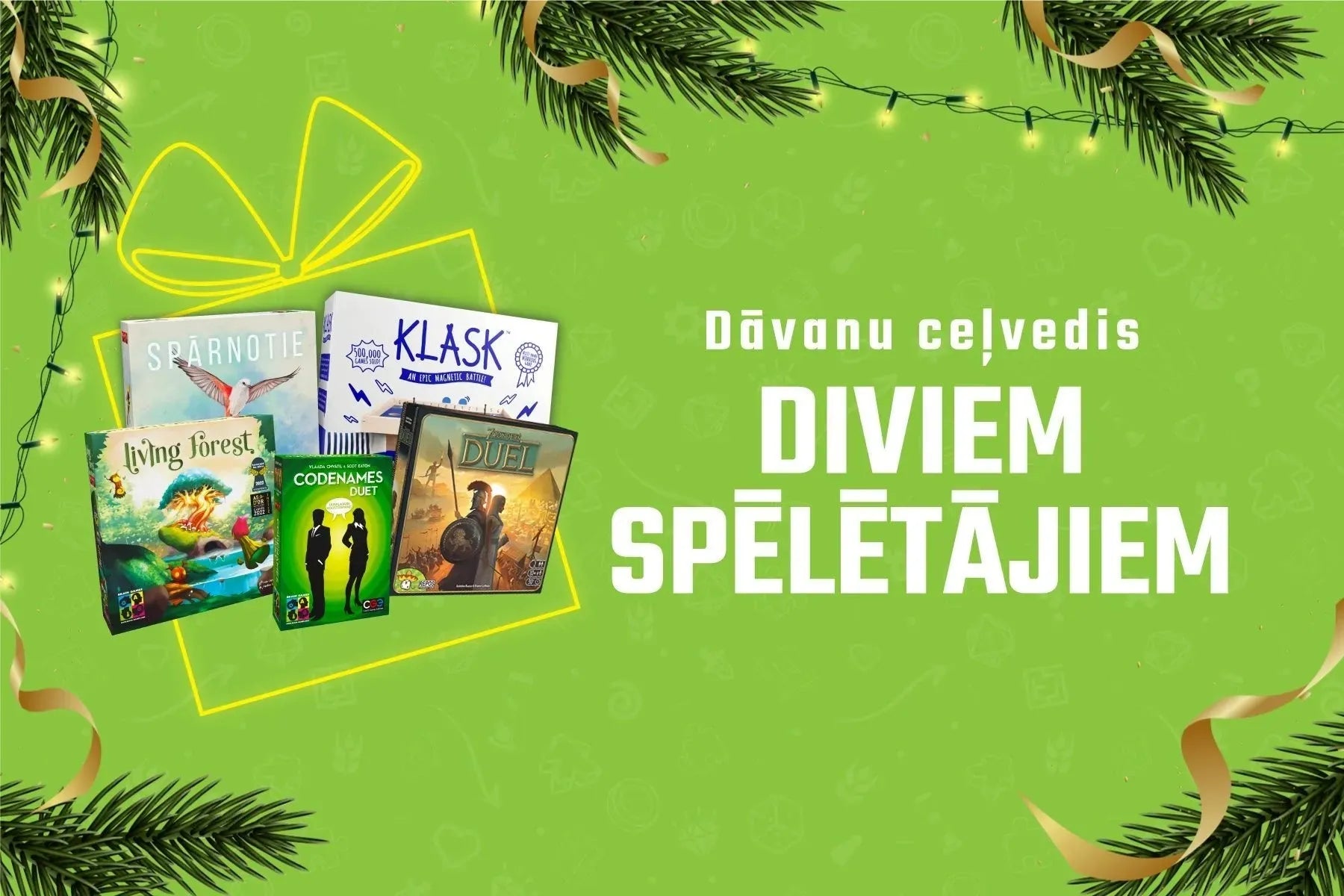 Dāvanu ceļvedis — spēles diviem spēlētājiem-Brain Games LV