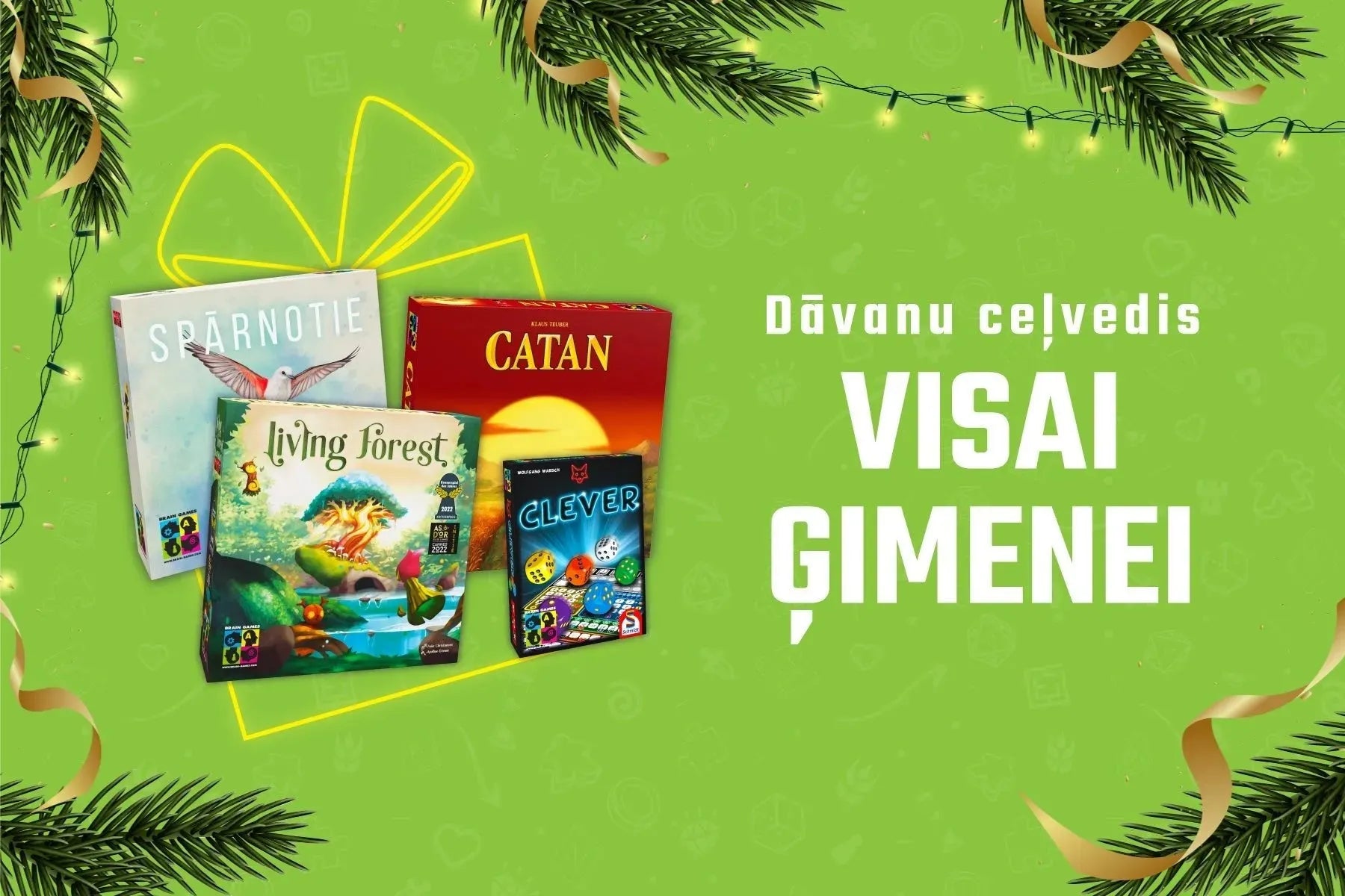 Dāvanu ceļvedis — spēles ģimenei-Brain Games LV