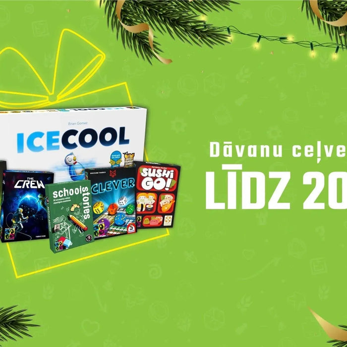 Dāvanu ceļvedis — spēles līdz 20 EUR-Brain Games LV