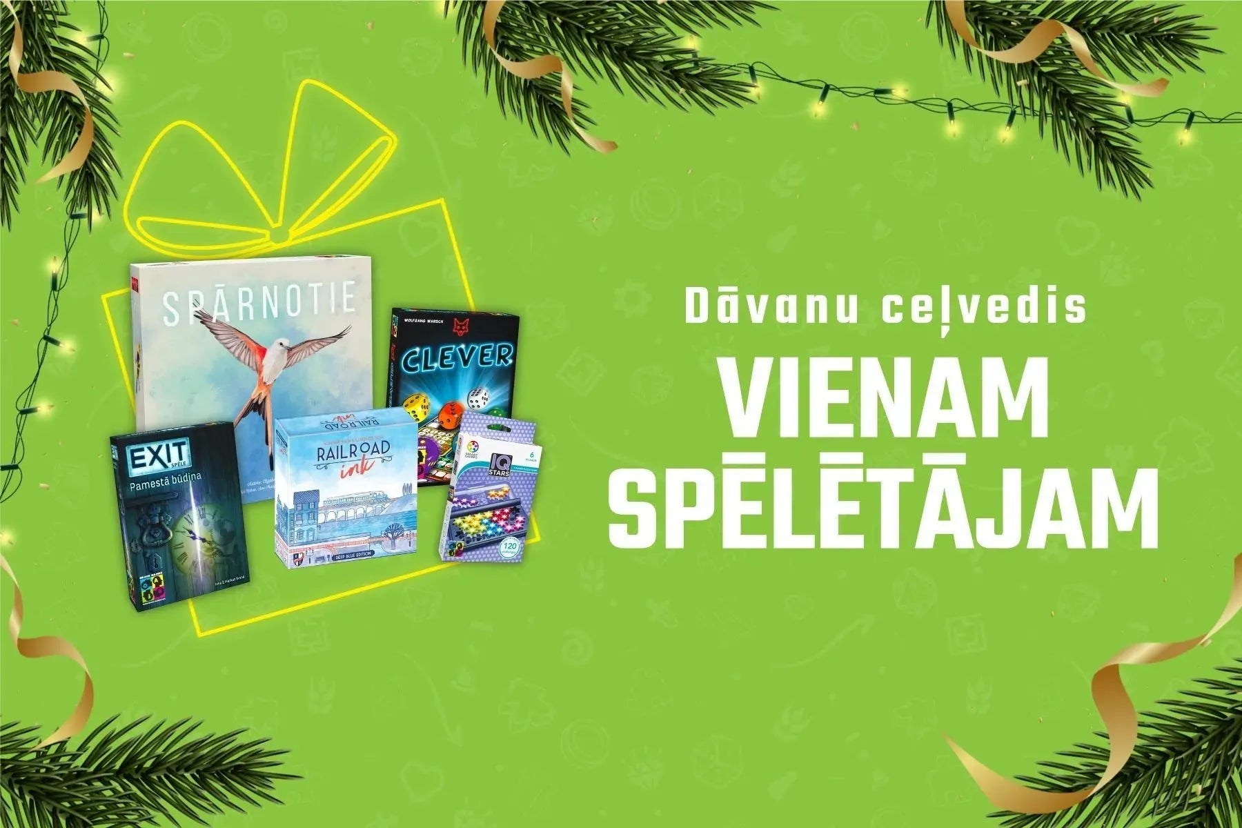 Dāvanu ceļvedis — spēles vienam spēlētājam-Brain Games LV