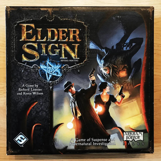 „Elder Sign“ galda spēles apskats-Brain Games LV