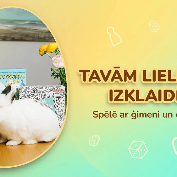 Galda spēles Lieldienu brīvdienām-Brain Games LV