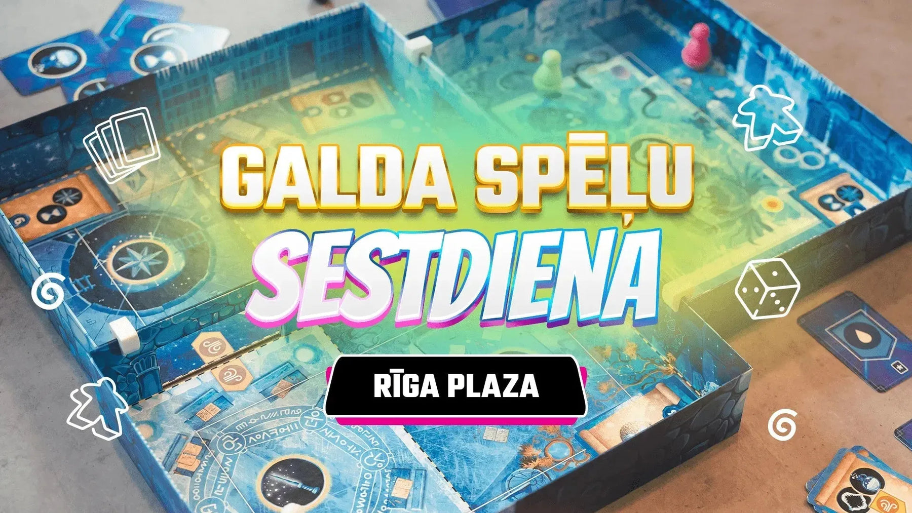 Galda spēļu sestdiena ar Brain Games-Brain Games LV