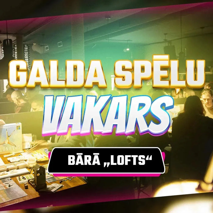 Galda spēļu vakars ar Brain Games-Brain Games LV
