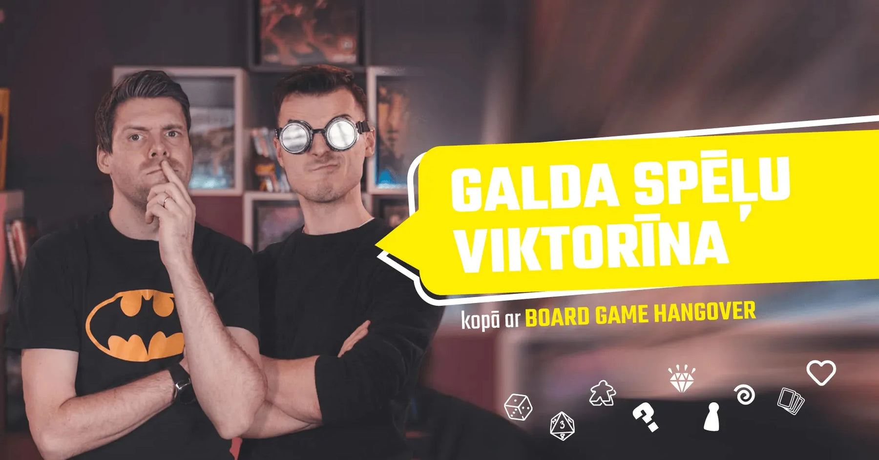 Galda spēļu viktorīna-Brain Games LV