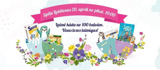 Ieskandini Lieldienas kopā ar Brain Games-Brain Games LV