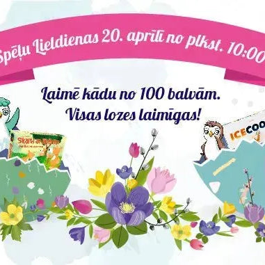 Ieskandini Lieldienas kopā ar Brain Games-Brain Games LV