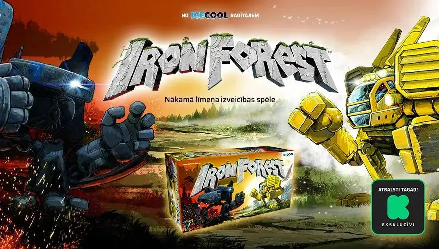 „Iron Forest“ apraksts-Brain Games LV