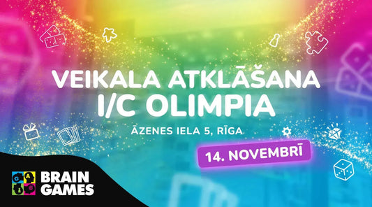 Jaunā veikala atklāšana i/c Olimpia-Brain Games LV
