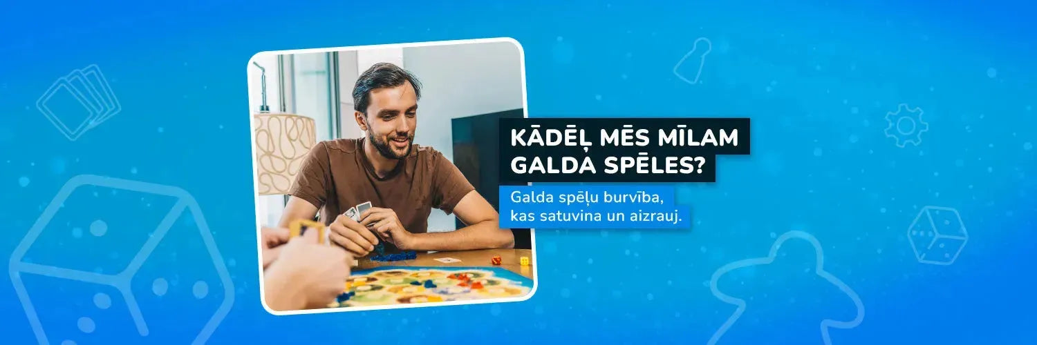 Kāpēc mēs mīlam galda spēles? - Jānis-Brain Games LV