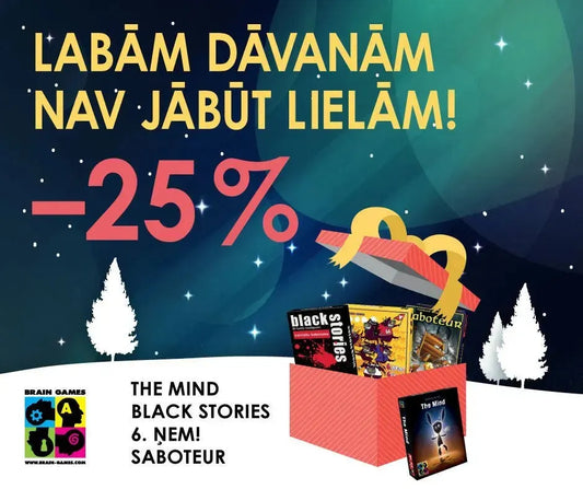 Labām dāvanām nav jābūt lielām!-Brain Games LV
