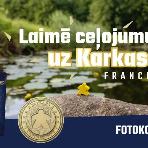 Laimē ceļojumu uz Karkasonu!-Brain Games LV