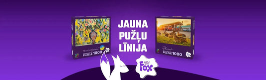 Latvijā sāk ražot puzles ar ukraiņu mākslinieces Blizņučenko un latviešu fotogrāfa Plūmes darbiem-Brain Games LV