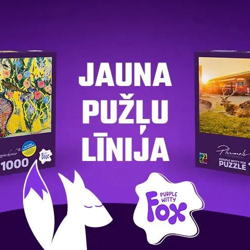 Latvijā sāk ražot puzles ar ukraiņu mākslinieces Blizņučenko un latviešu fotogrāfa Plūmes darbiem-Brain Games LV