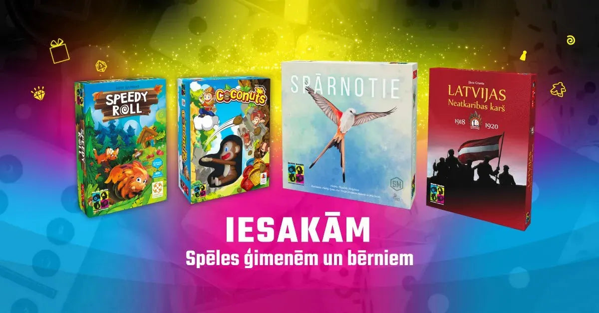 Lieliskas spēles ģimenēm un bērniem-Brain Games LV
