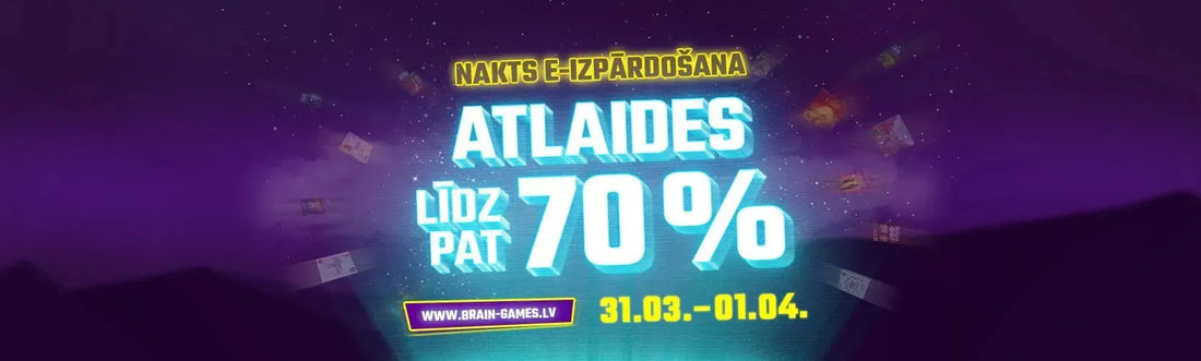 Nakts e-izpārdošana 2023-Brain Games LV