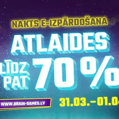 Nakts e-izpārdošana 2023-Brain Games LV