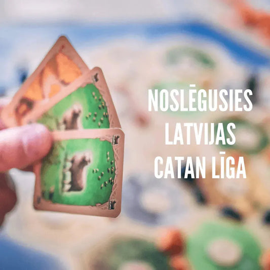 Noslēgusies Latvijas Catan līga-Brain Games LV