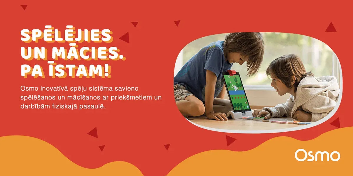 Osmo — bērnu varonis pandēmijas laikā. Kā nodrošināt interesantu mācīšanos un jēgpilnu ekrāna laiku?-Brain Games LV