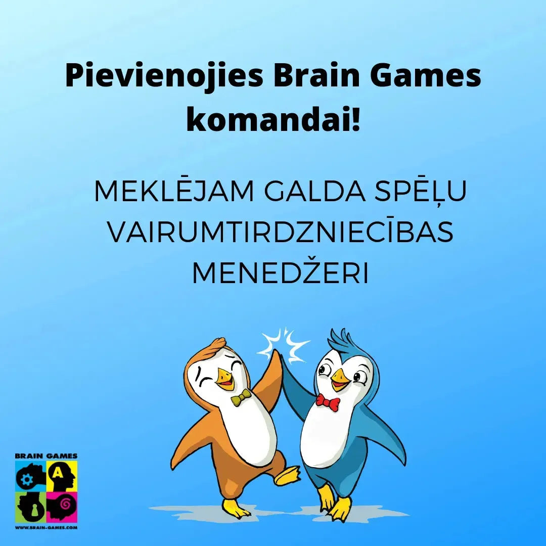 Pievienojies Brain Games komandai-Brain Games LV