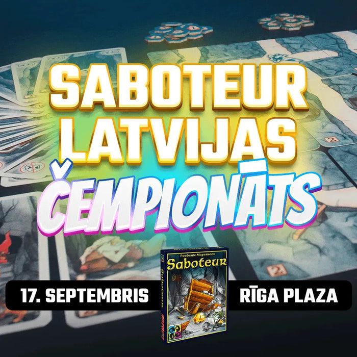 „Saboteur“ Latvijas čempionāts 2022-Brain Games LV