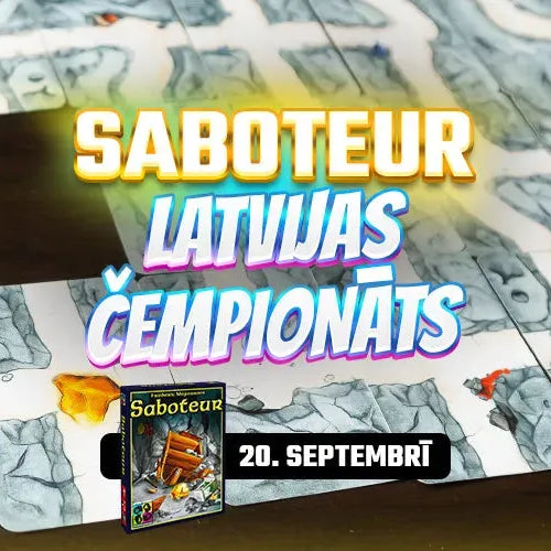 Saboteur Latvijas čempionāts 2023-Brain Games LV