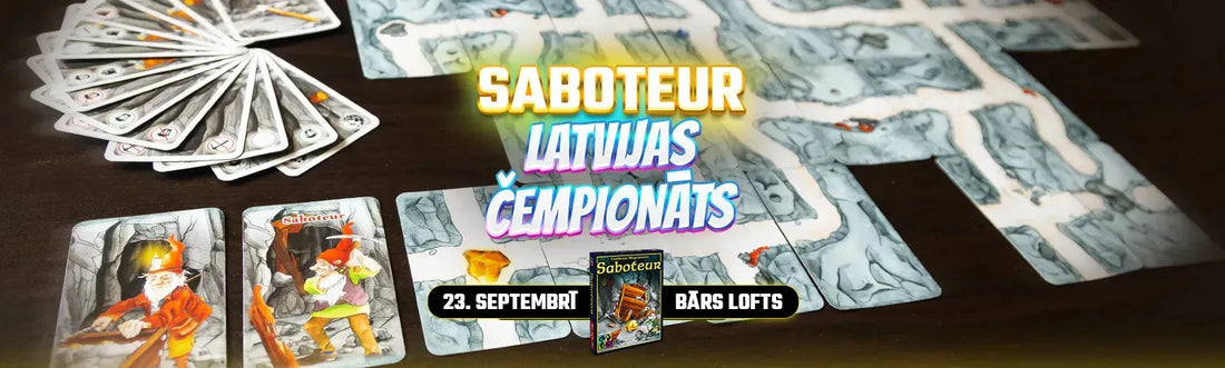 Saboteur Latvijas čempionāts 2024-Brain Games LV