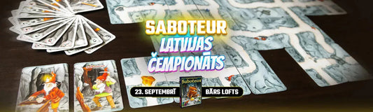 Saboteur Latvijas čempionāts 2024-Brain Games LV