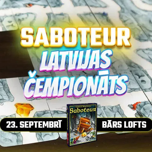 Saboteur Latvijas čempionāts 2024-Brain Games LV