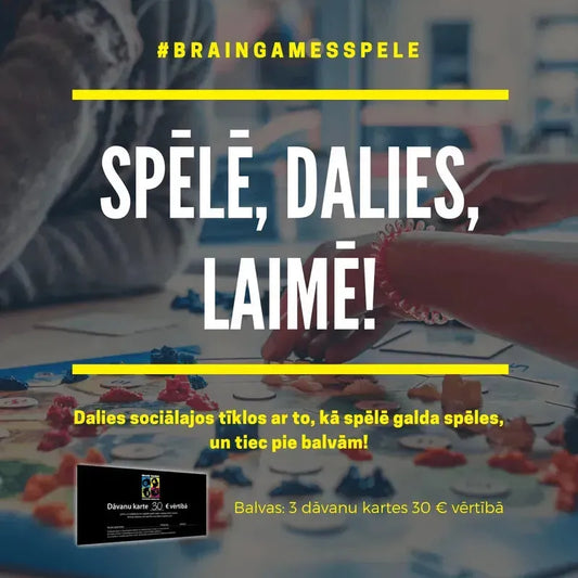 Spēlē, dalies, laimē! (Augusts)-Brain Games LV